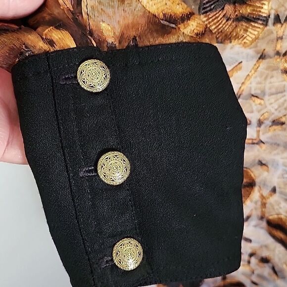 Vintage Pucci's  Animal Print Top - Picture 3 of 11